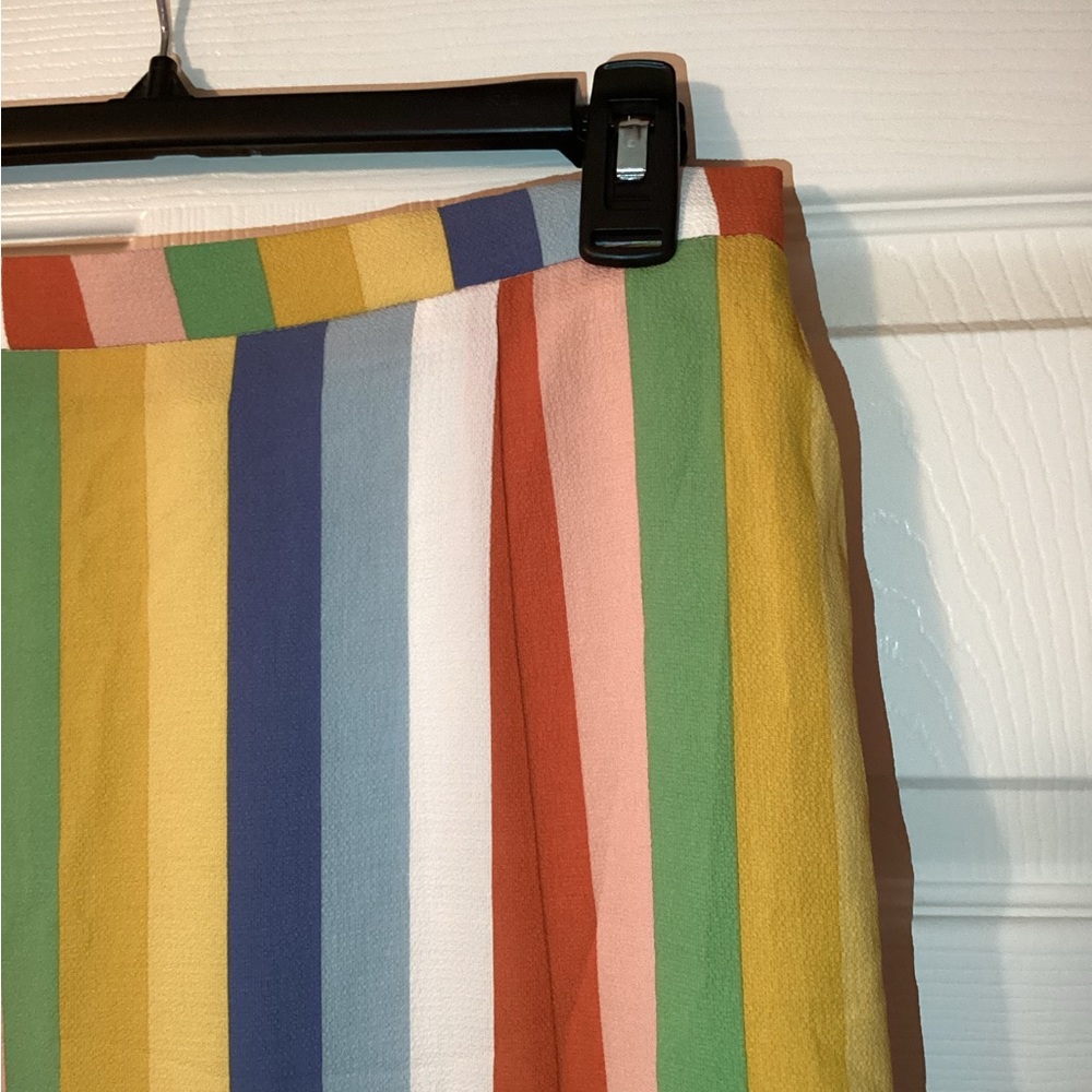 June & Hudson Size M Multi Color Muted Rainbow St… - image 3